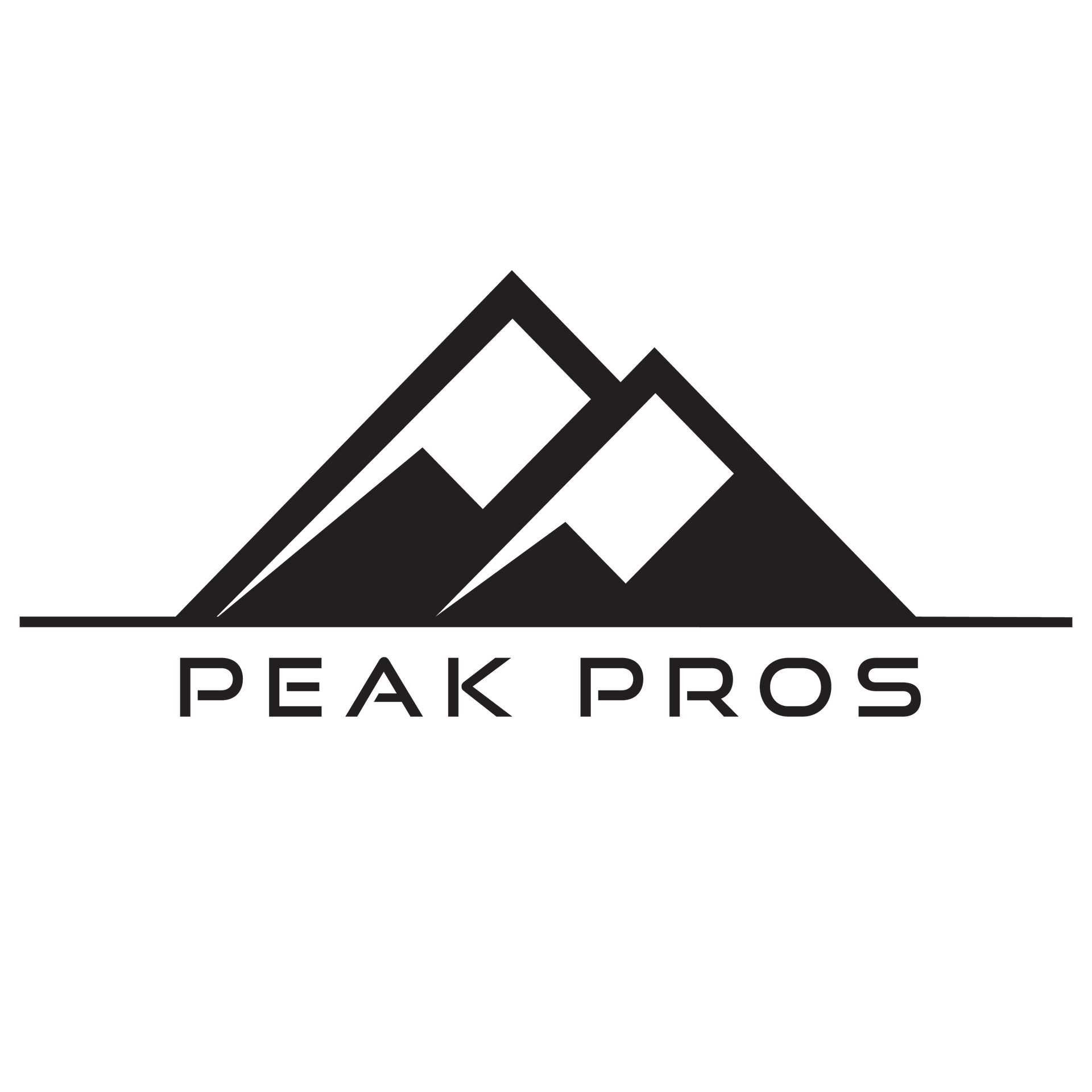 Peak Pros logo.