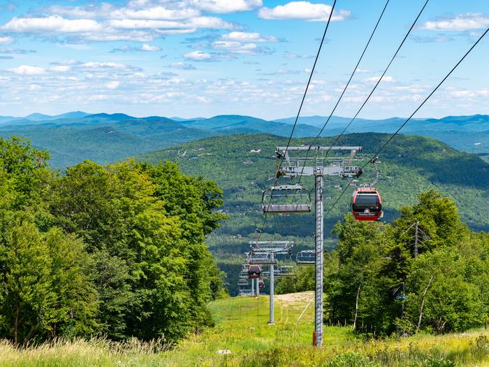 The Chondola in the summer for scenic lift rides.