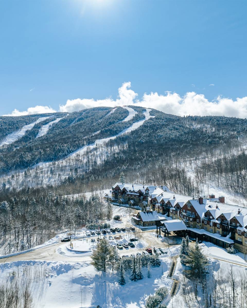 Outdoor view of the Jordan at Sunday River.