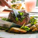 A steak from Ember at Sunday River.