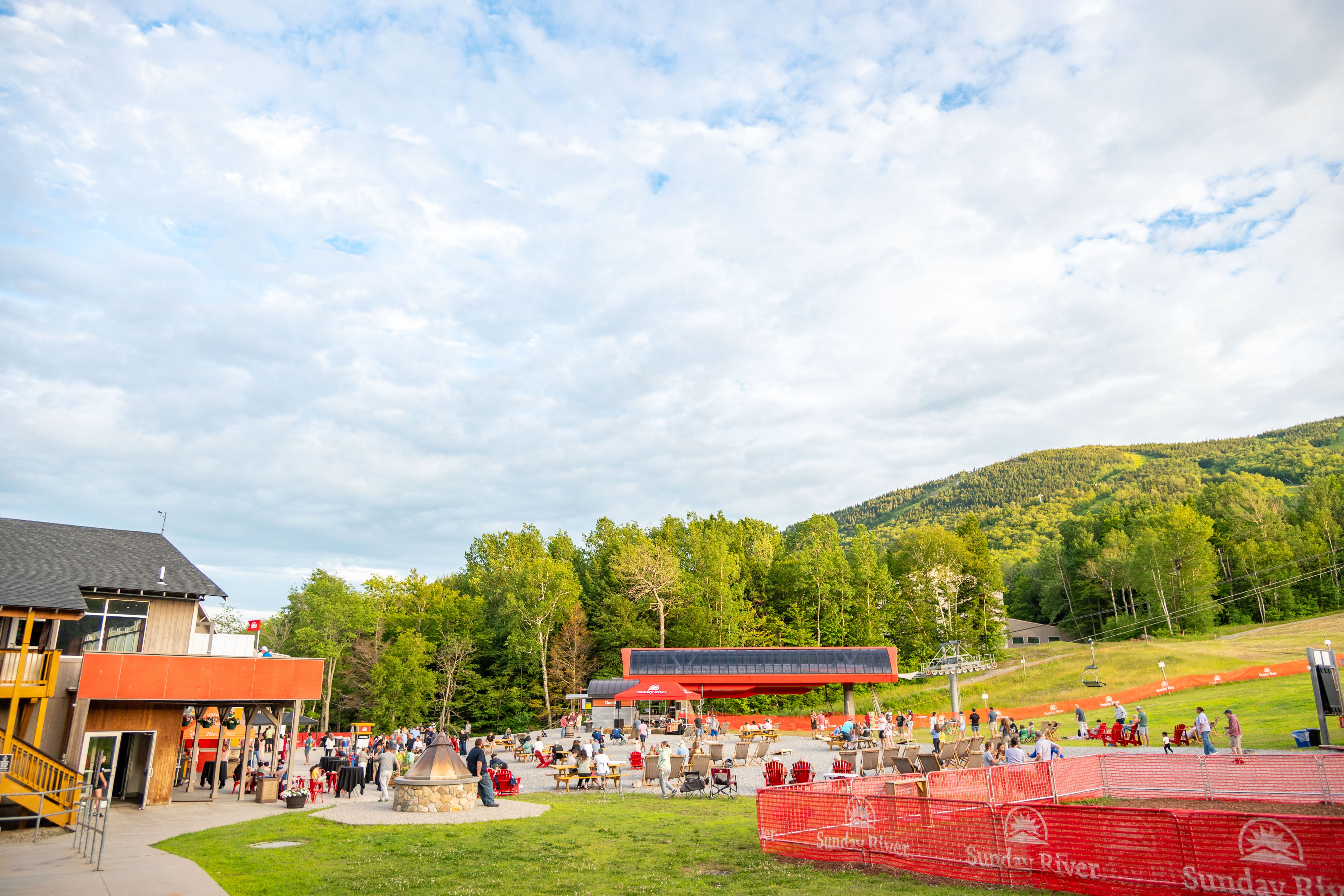 South Ridge in the summer.