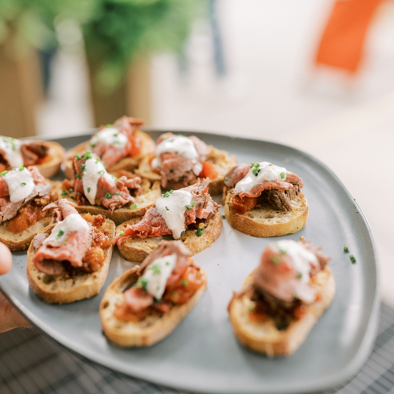 Passed samplings at a wedding