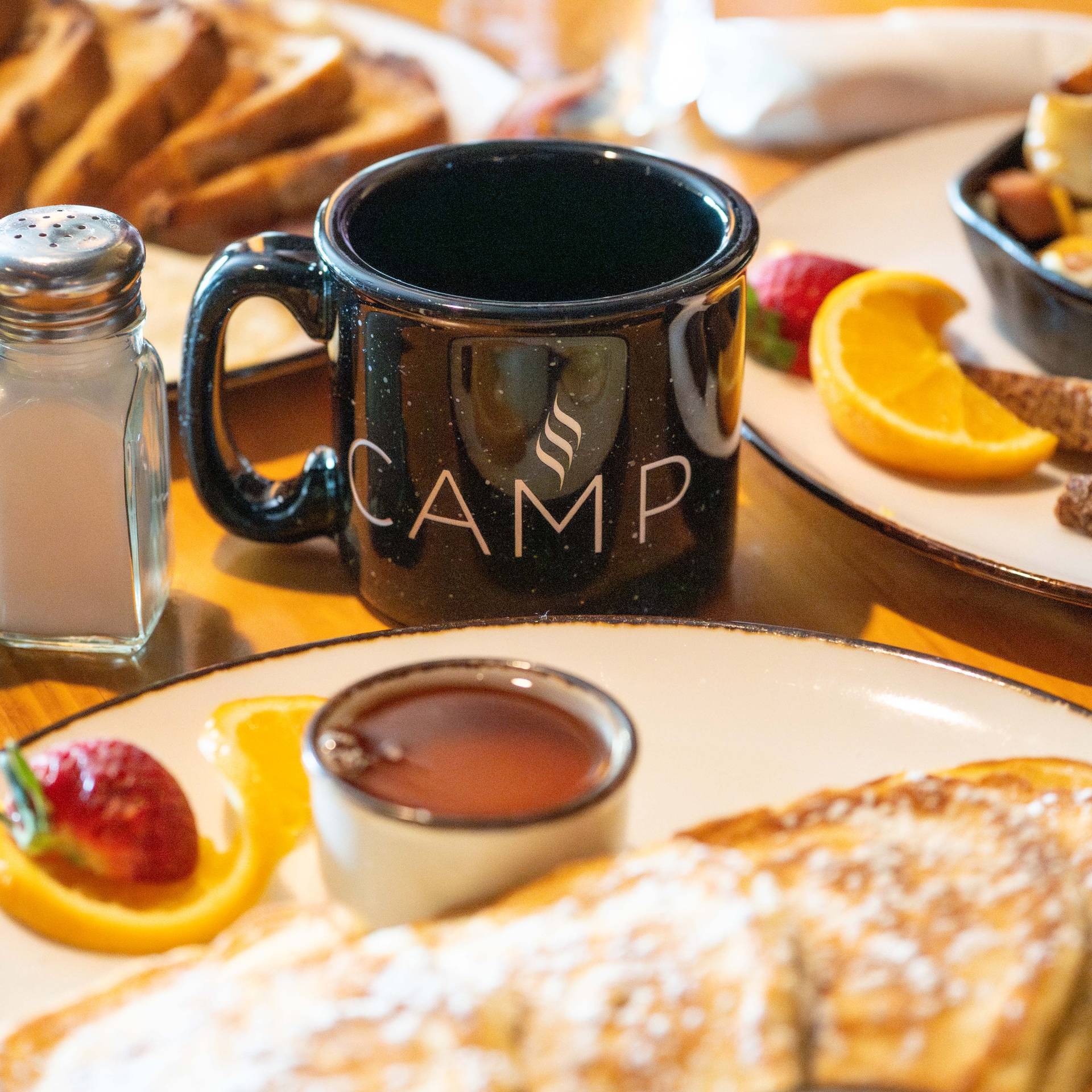 Camp breakfast at Sunday River.