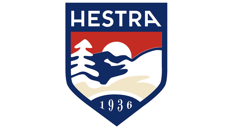Hestra gloves logo.