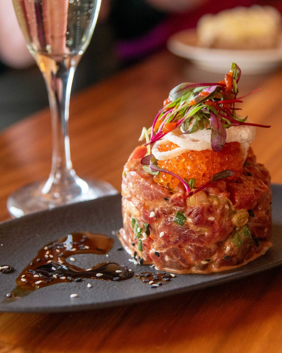 Tuna Tar Tar at Sunday River's Mountain Room.