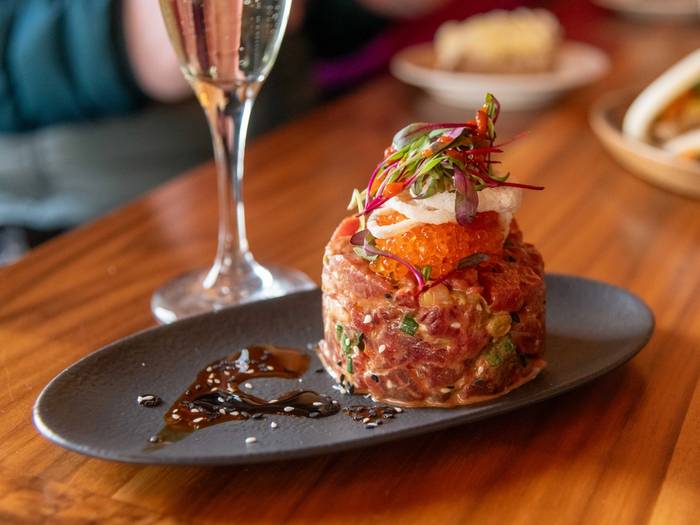 Tuna Tar Tar at Sunday River's Mountain Room.