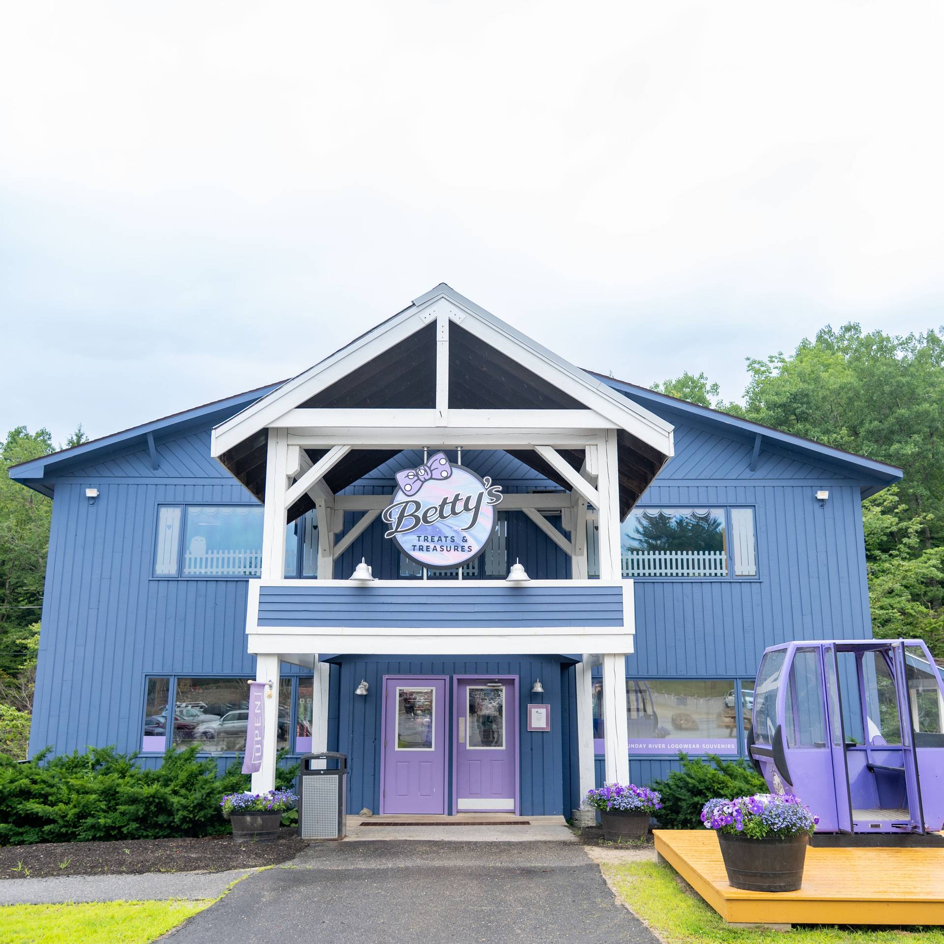 Betty's at Sunday River in the summer.