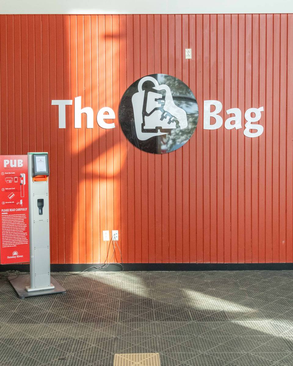 The Bag entryway at Sunday River