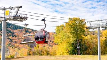 The Chondola at Sunday River for scenic lift rides in the summer.