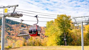 The Chondola at Sunday River for scenic lift rides in the summer.