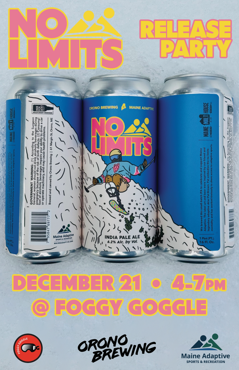 No limits release part poster at Sunday River.