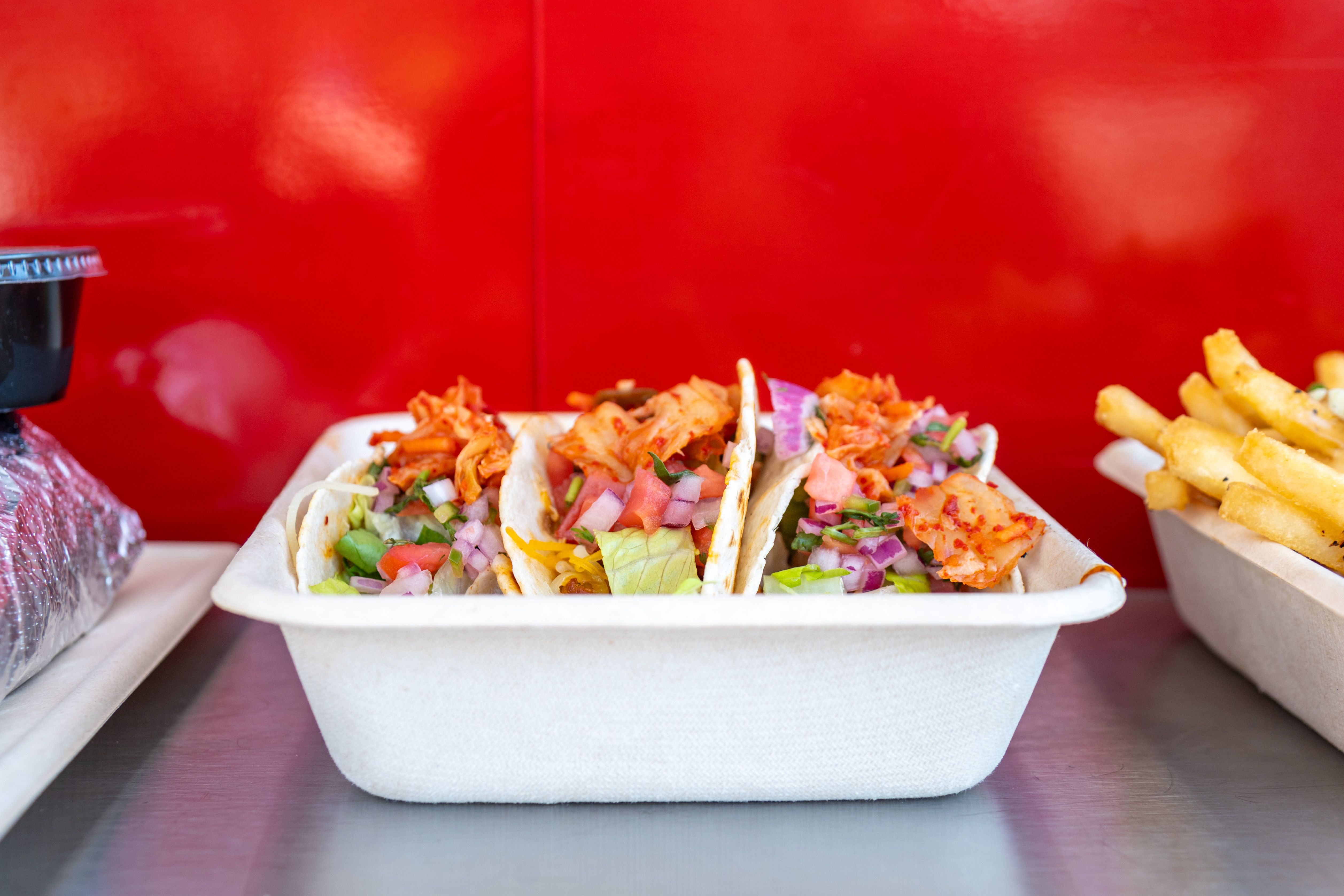 Tacos from Sunny's at Sunday River.
