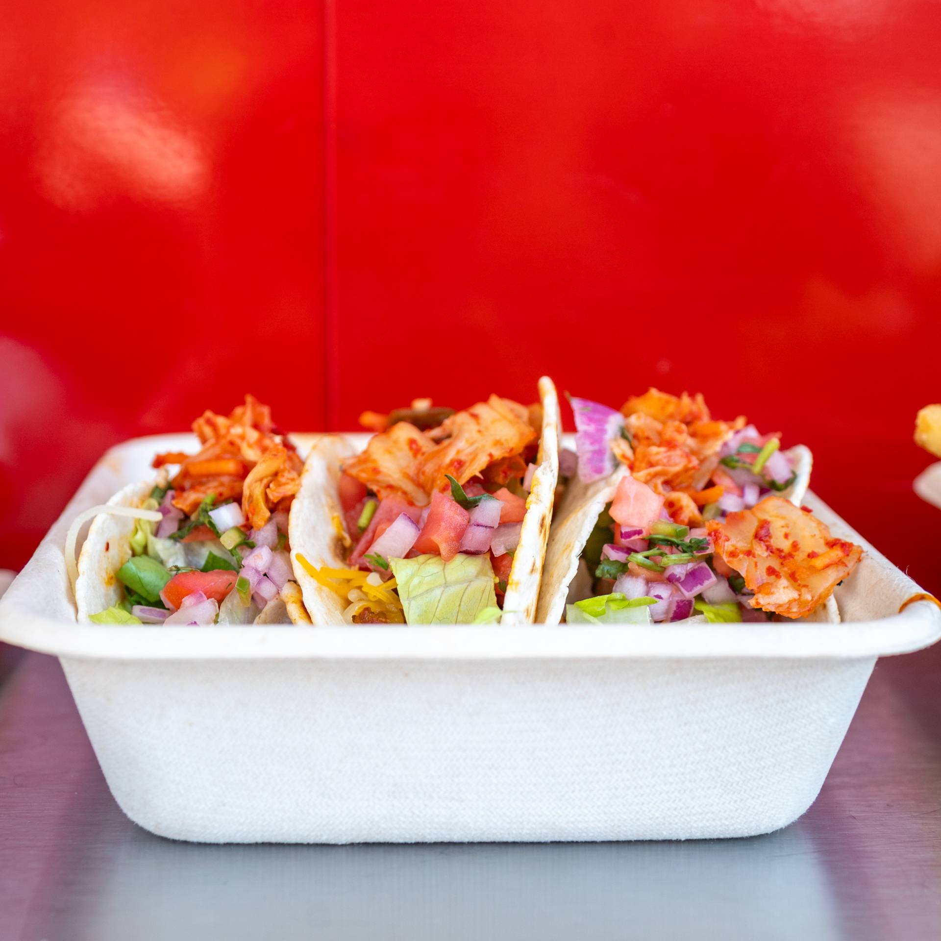 Tacos from Sunny's at Sunday River.
