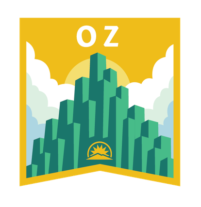 Oz Peak badge of Sunday River.