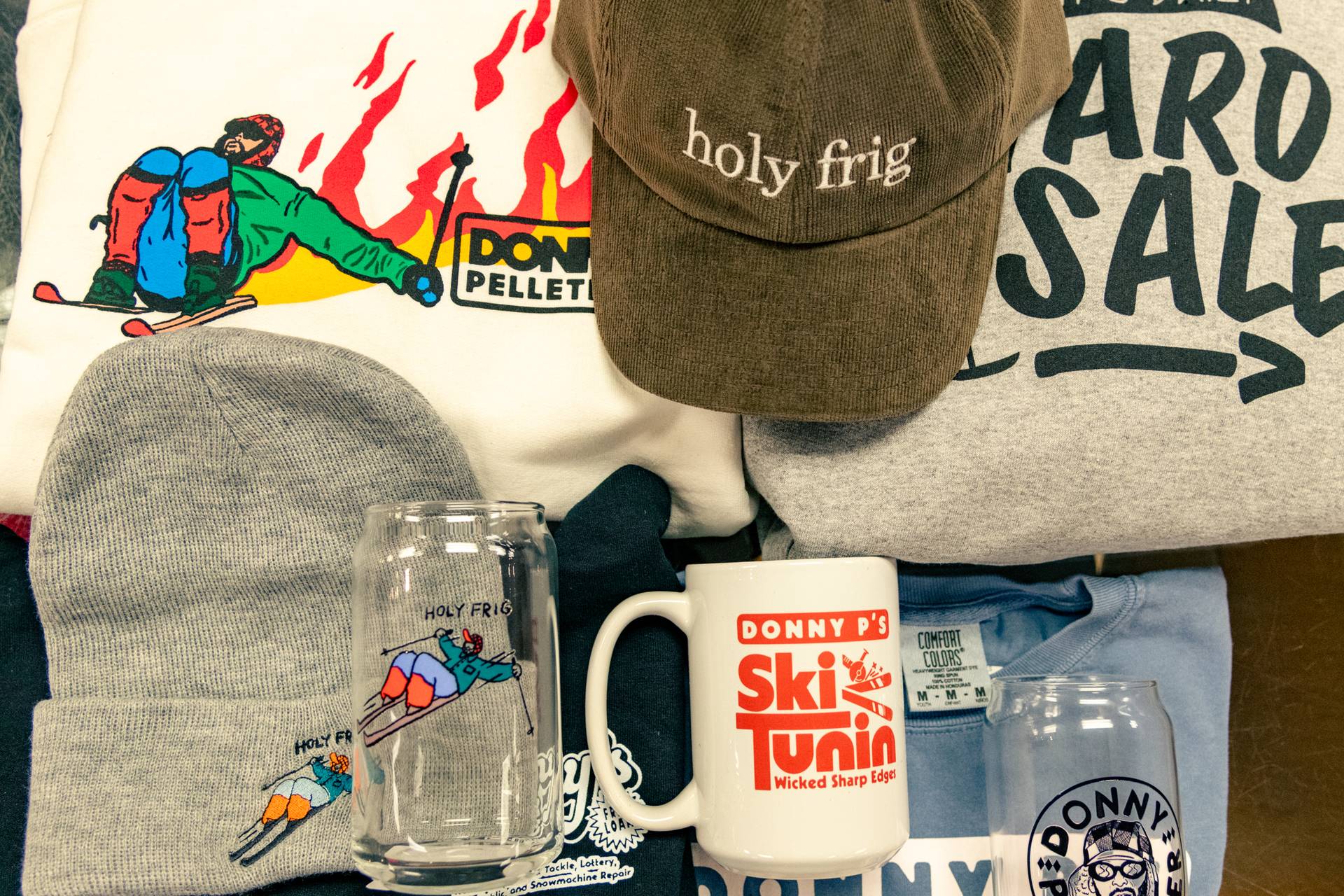 Donny gear from Sunday River Sports.