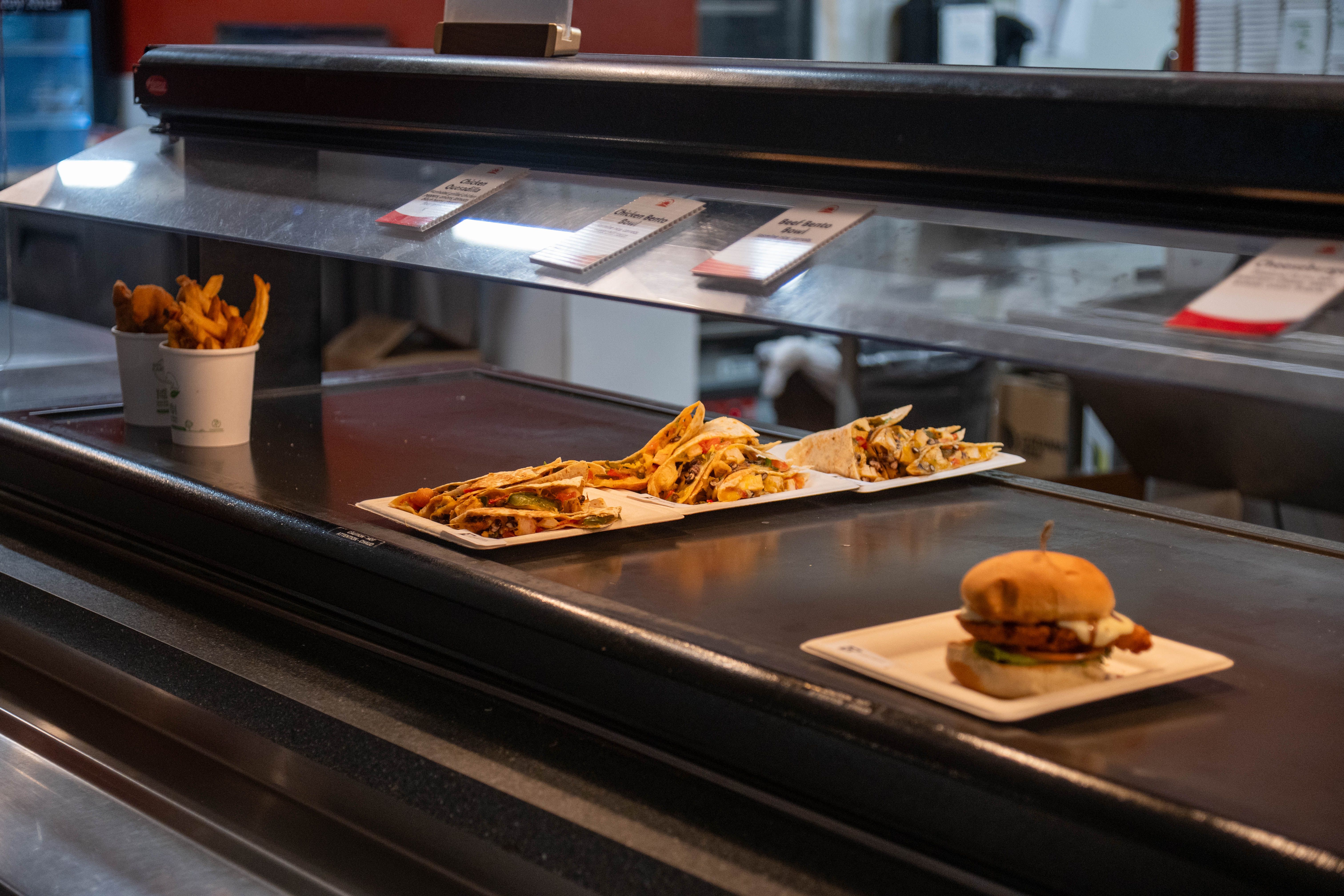 South Ridge Food Court window at Sunday River Resort.