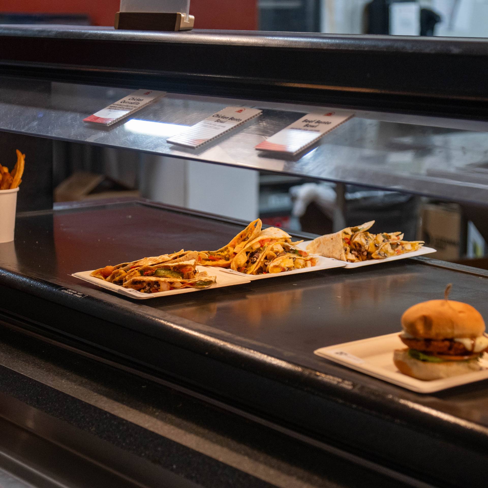 South Ridge Food Court offerings at Sunday River.