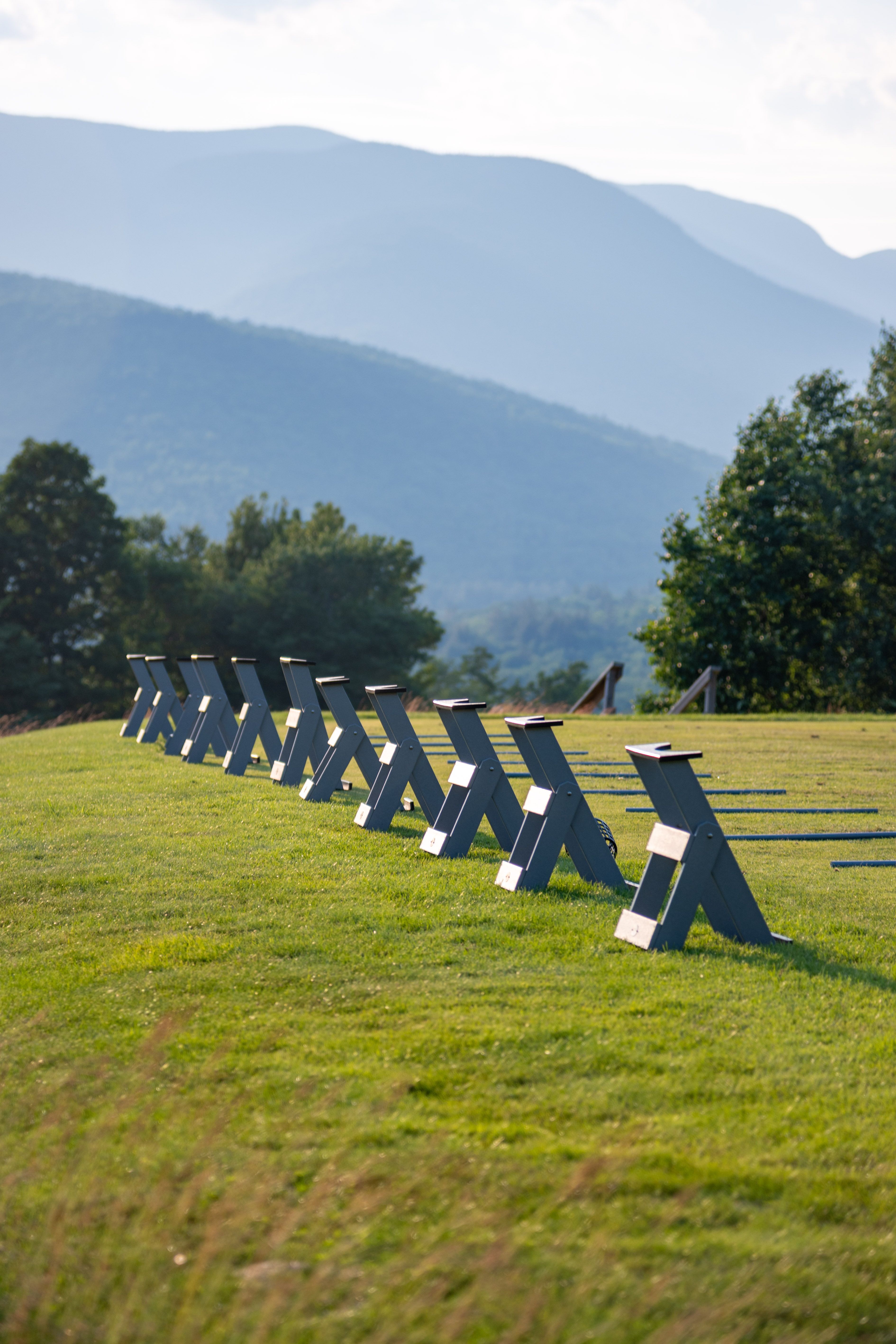 Practice range at Sunday River Golf Club.