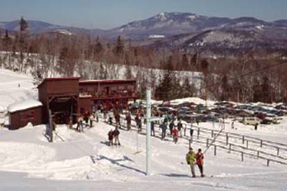 Barker Lodge in 1959 at Sunday River.