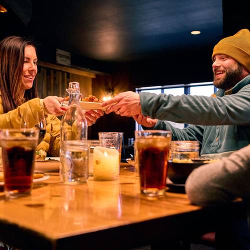 Brunch at Camp at Sunday River.