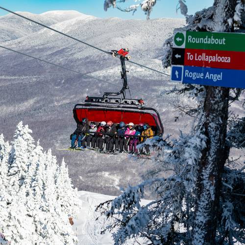 The Jordan 8 at Sunday River, Maine