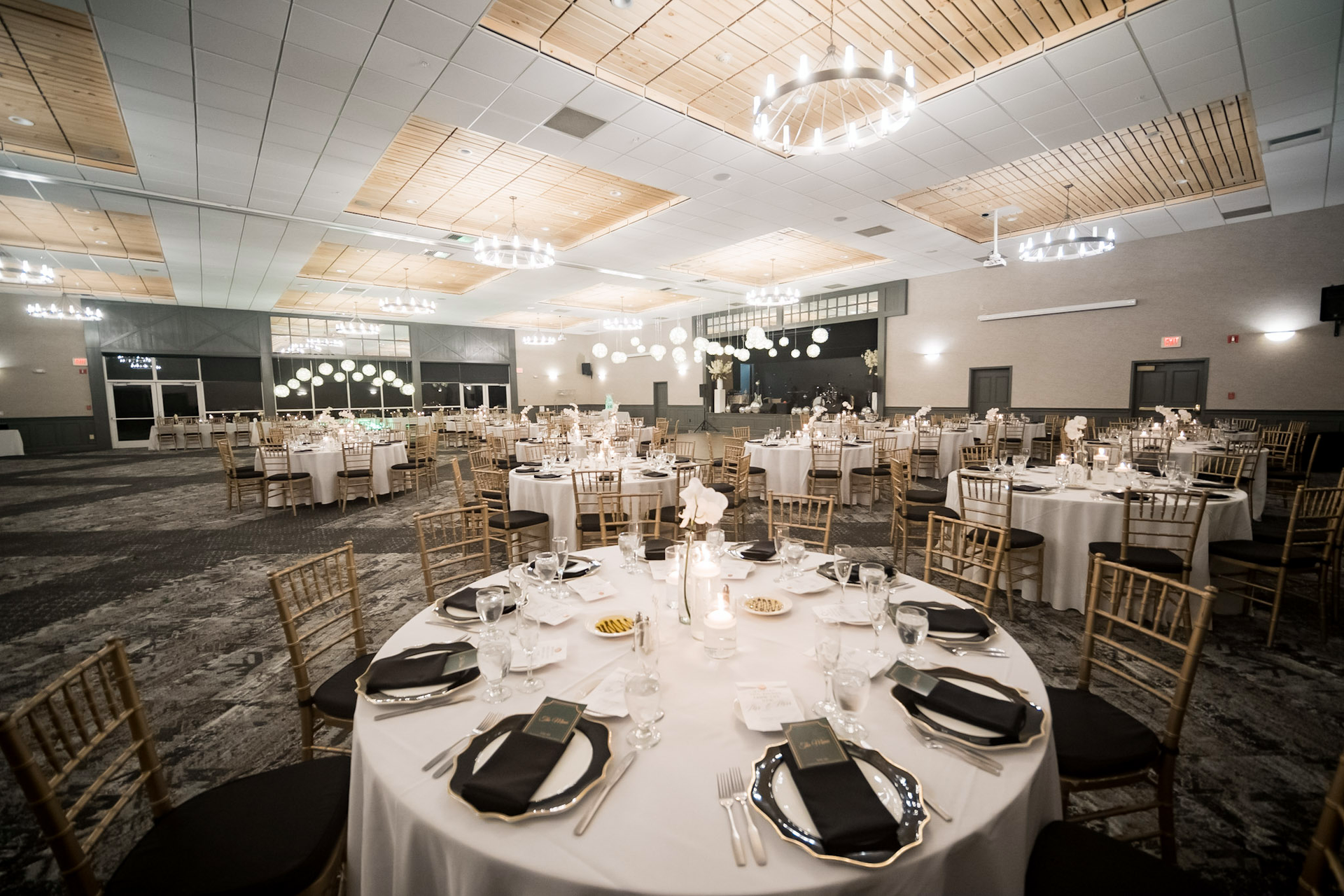 A wedding at the Grand Summit Hotel at Sunday River.