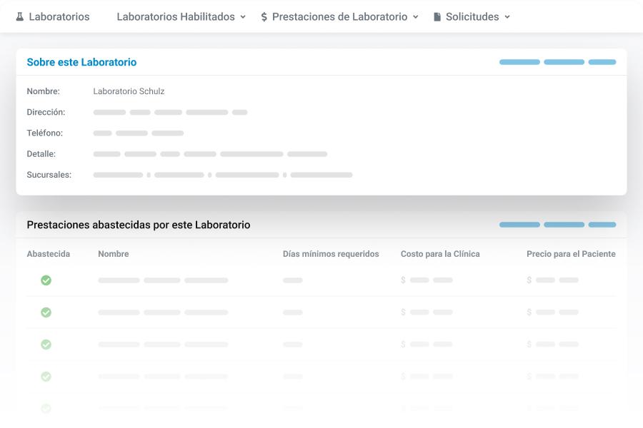 Registro de solicitudes a laboratorios dentales en Dentalink
