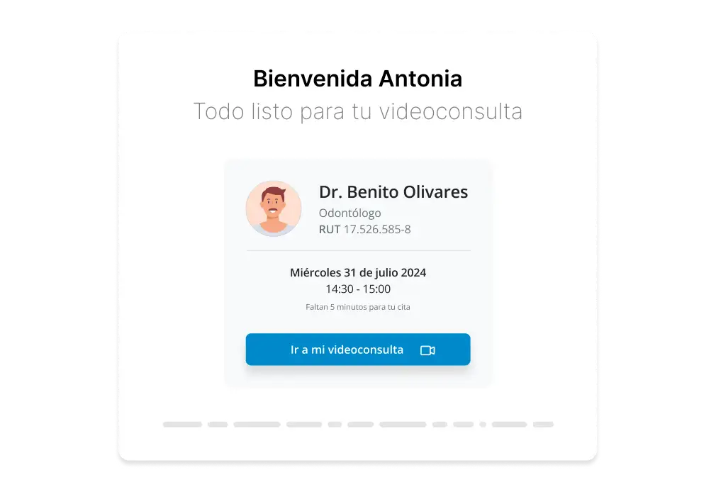 Video consulta dental a distancia con Dentalink