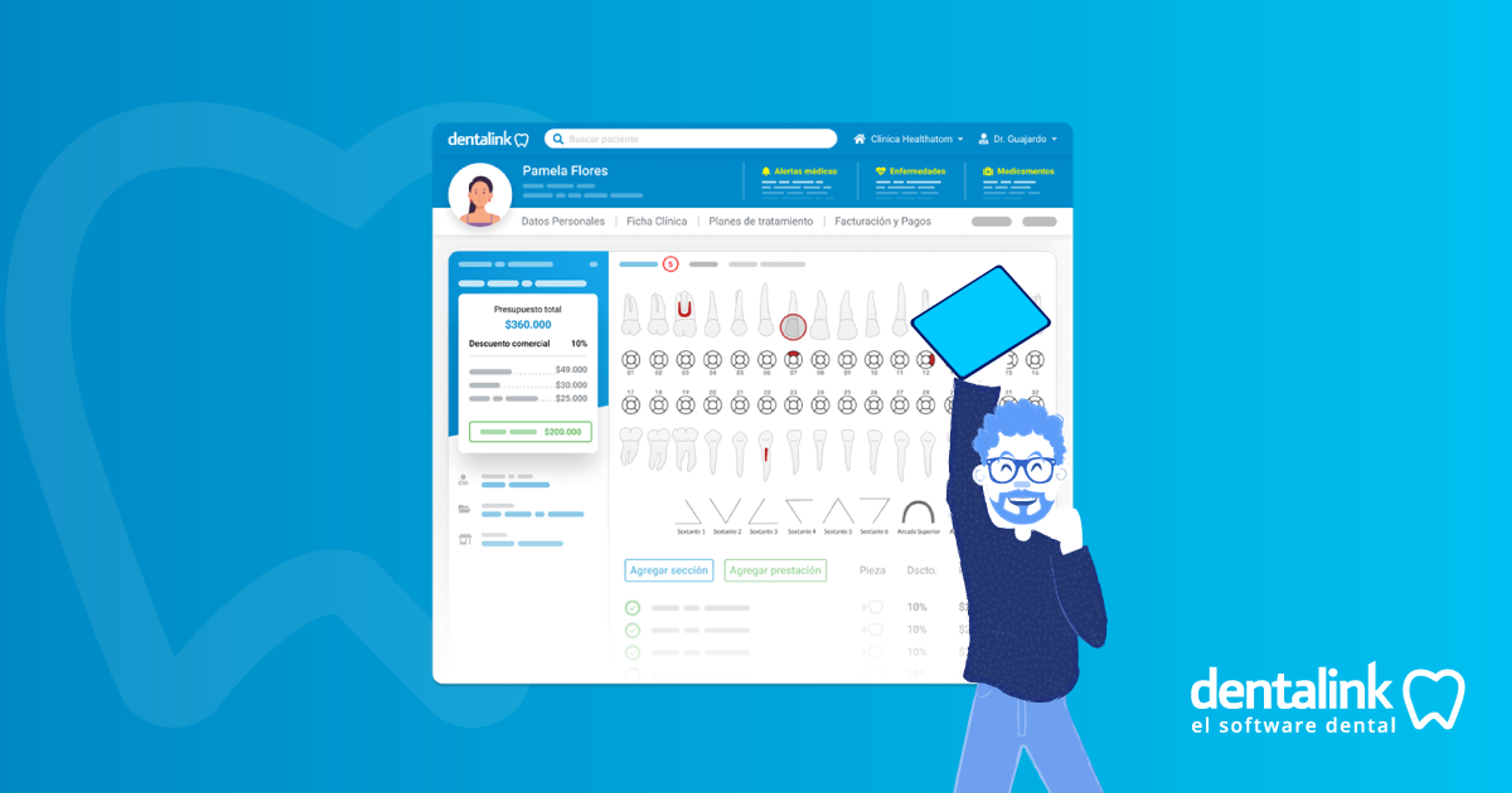 ¿Qué es un odontograma digital y cómo usarlo?