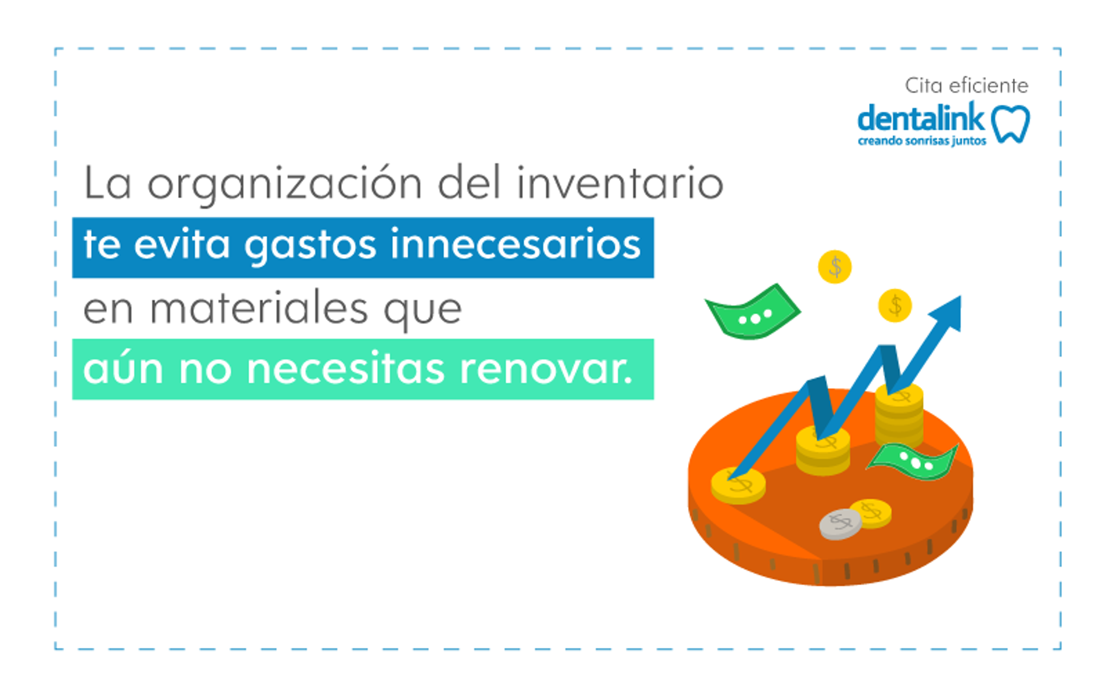 Imagen de una frase destacada sobre la reducción de gastos en materiales innecesarios 