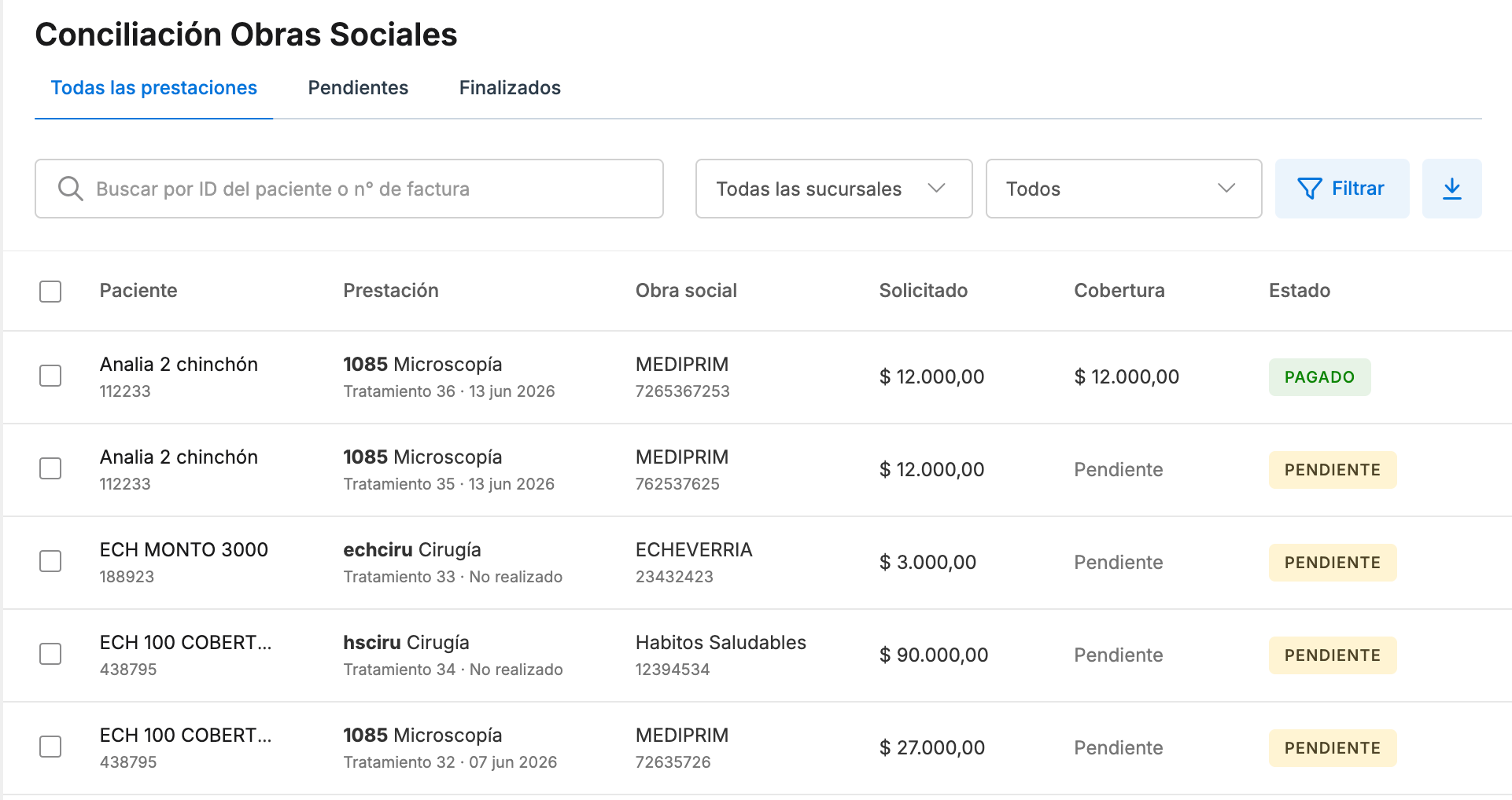 Conciliacion obras sociales