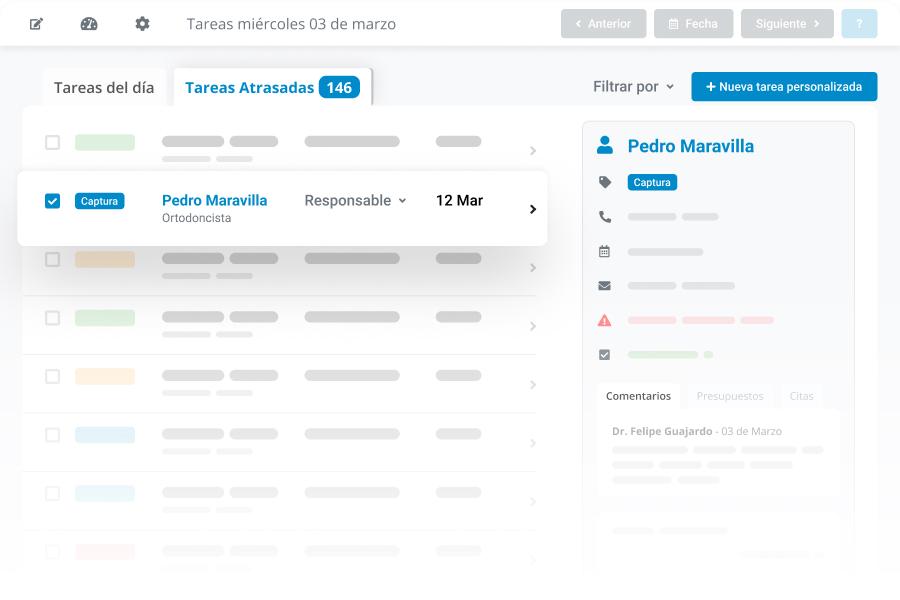 Tareas automáticas de captura de pacientes en Dentalink