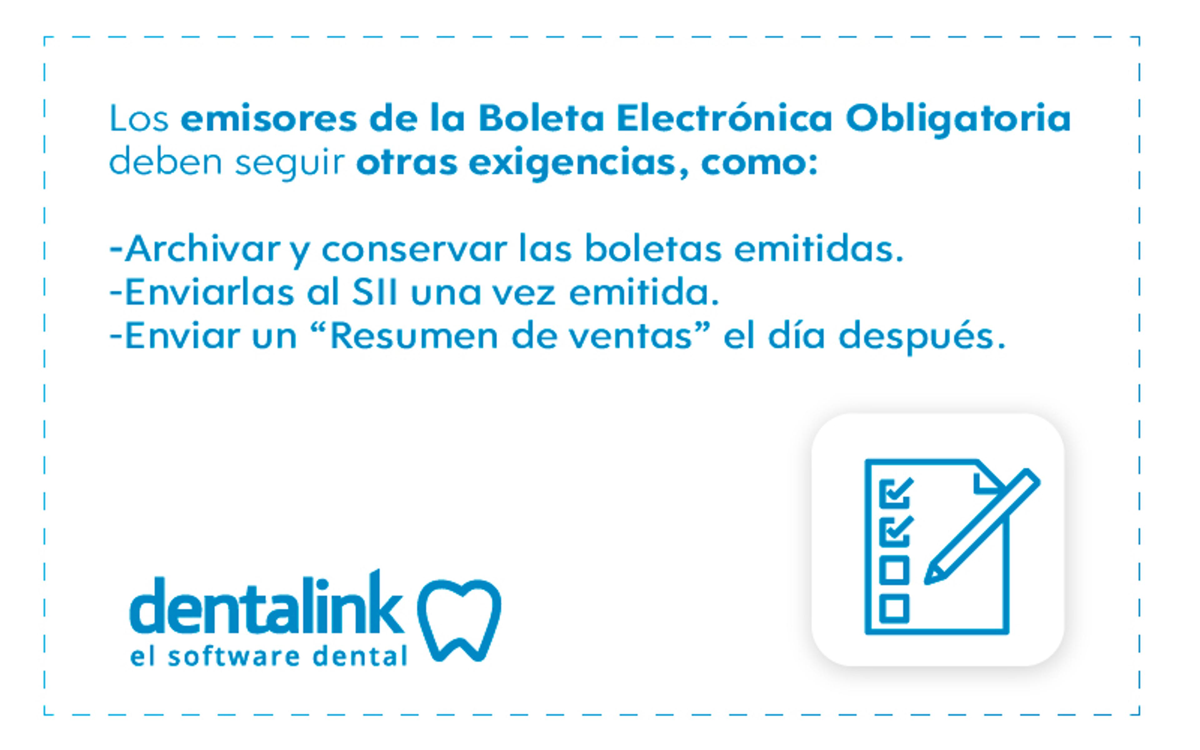 boleta electronica consulta dental