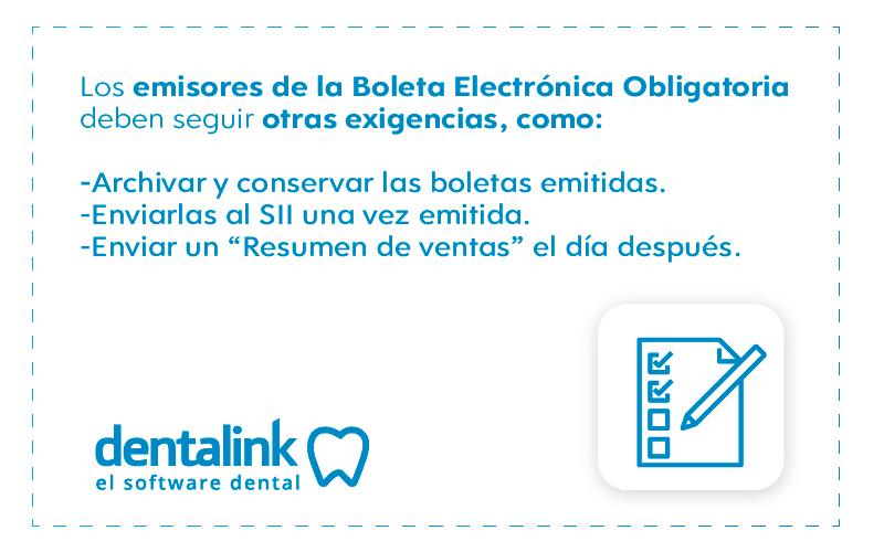 boleta electronica consulta dental