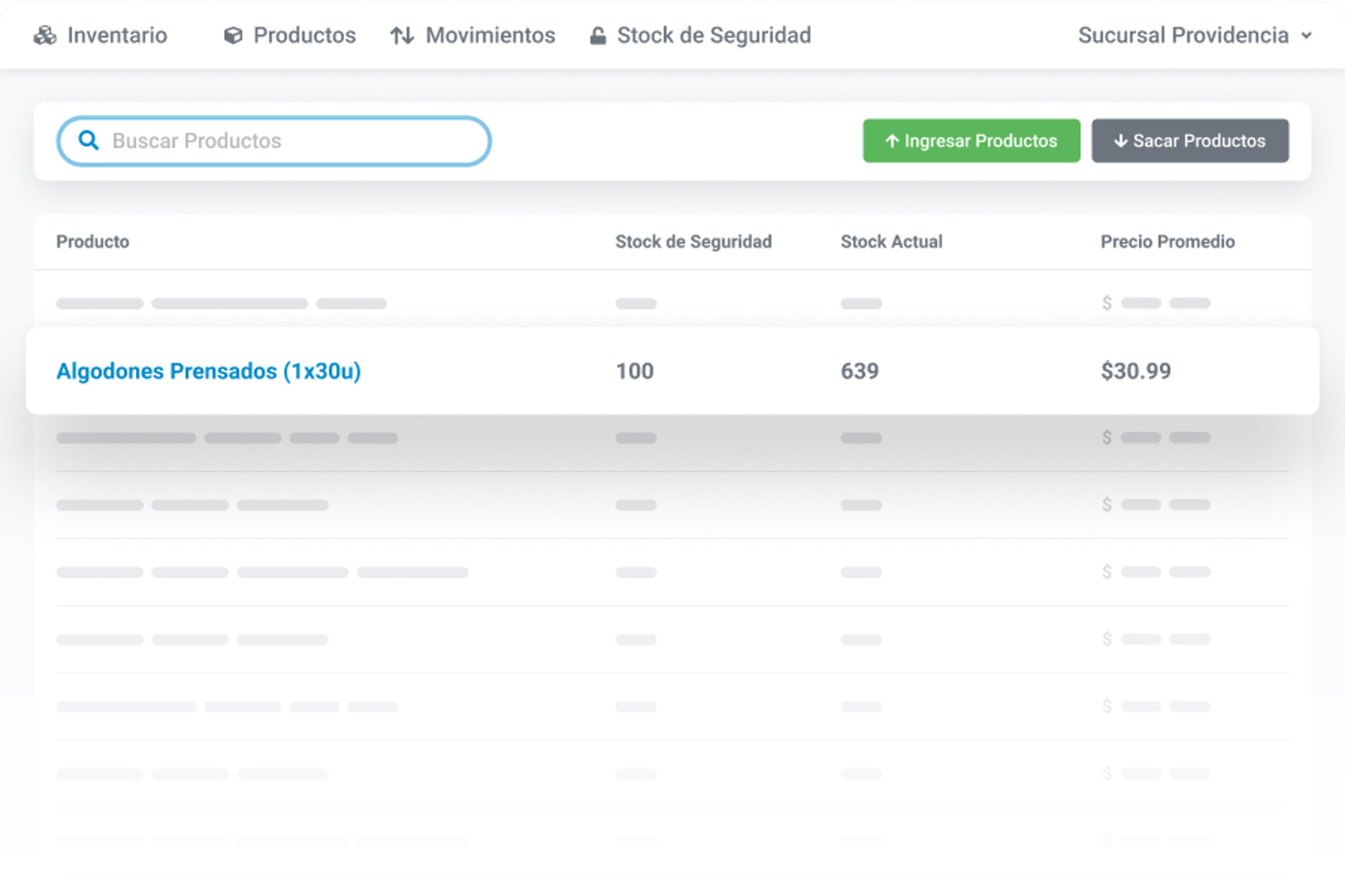 Registro digital del inventario de insumos en Dentalink