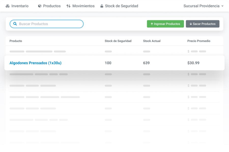 Registro digital del inventario de insumos en Dentalink
