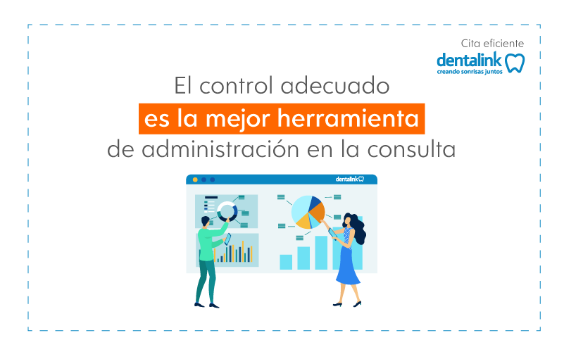 Frase motivacional sobre el control de tu consulta dental