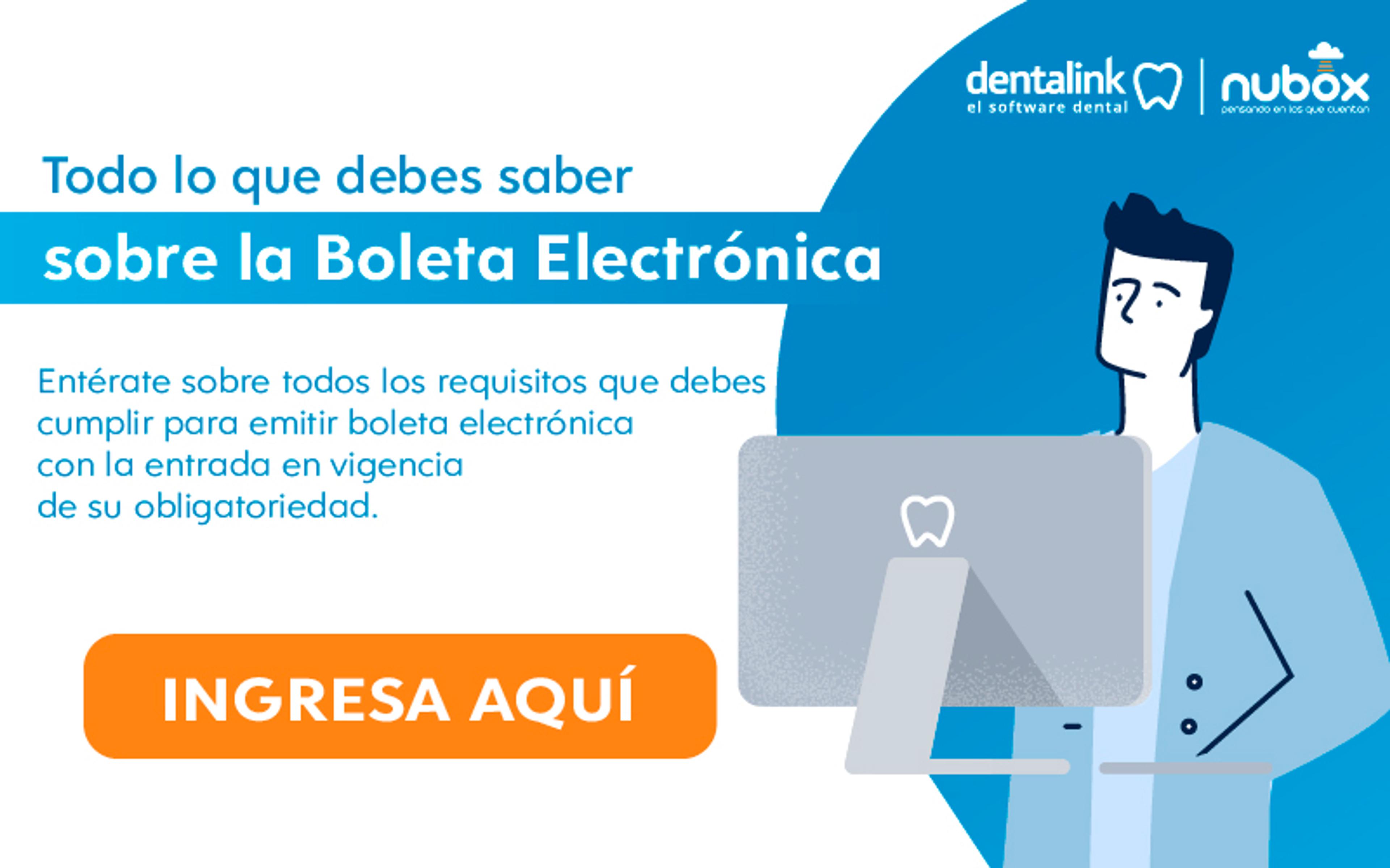 boleta electronica odontologo