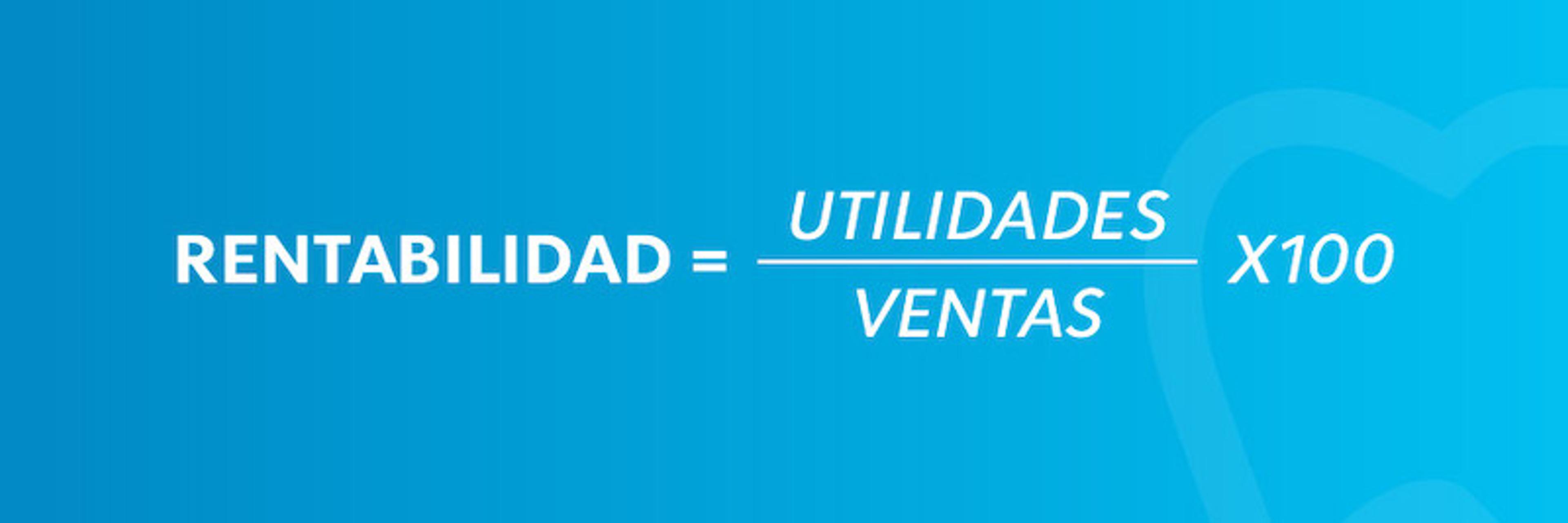 Formula matemática para medir la rentabilidad en una clínica dental