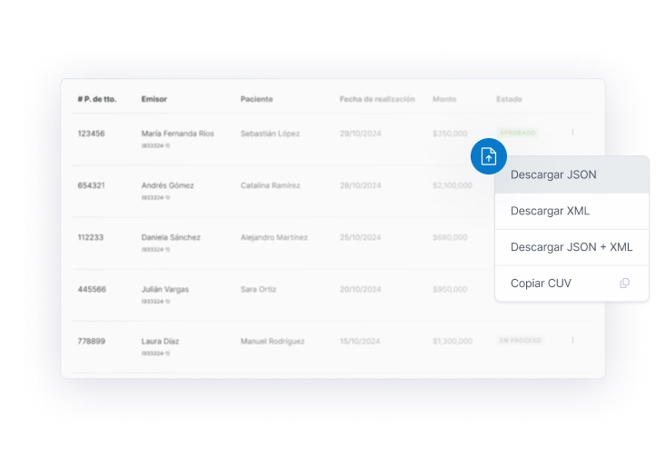 Generación de reportes RIPS en formato JSON desde Dentalink