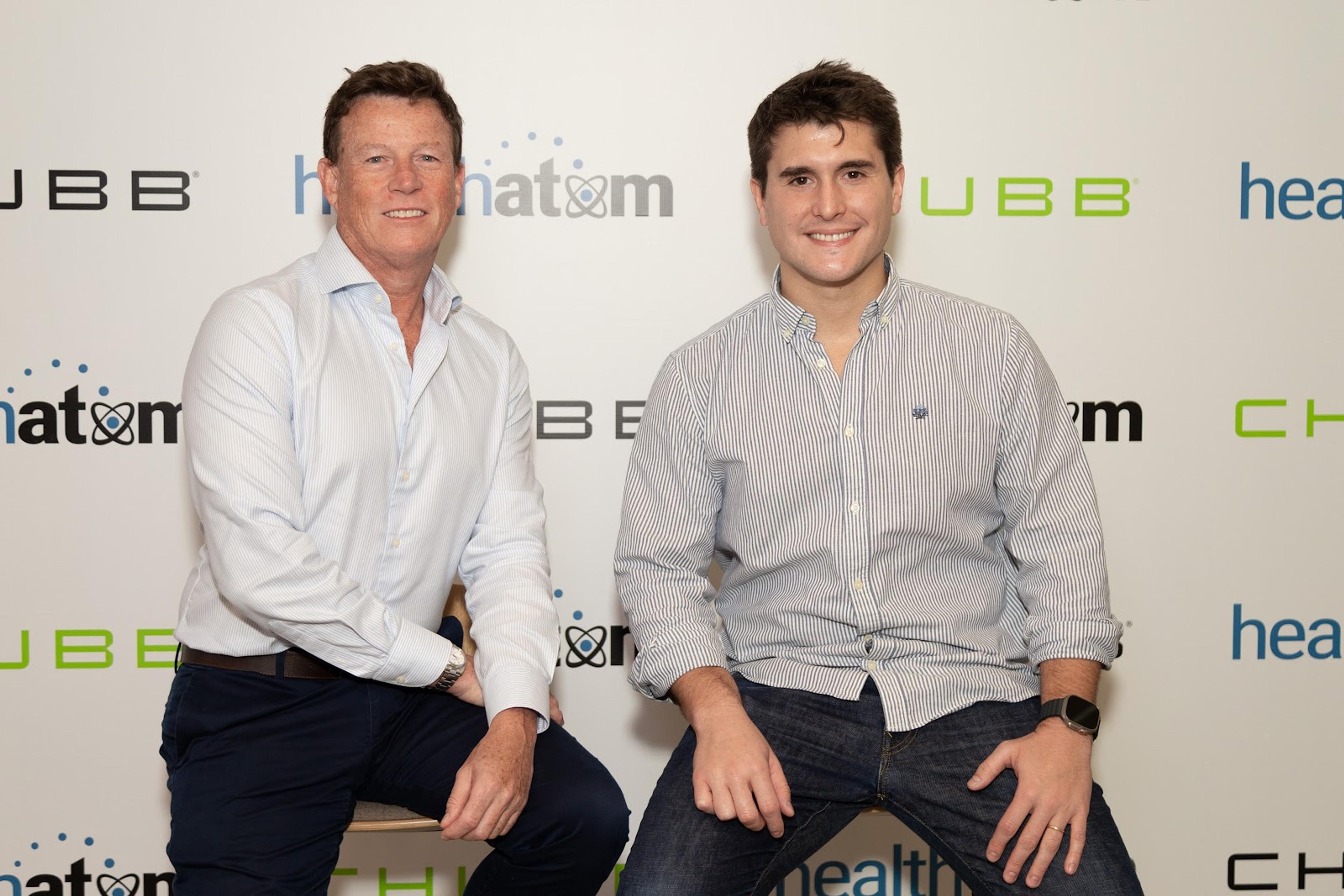 Marcos Gunn y José María Iruretagoyena. Chubb y Healtatom