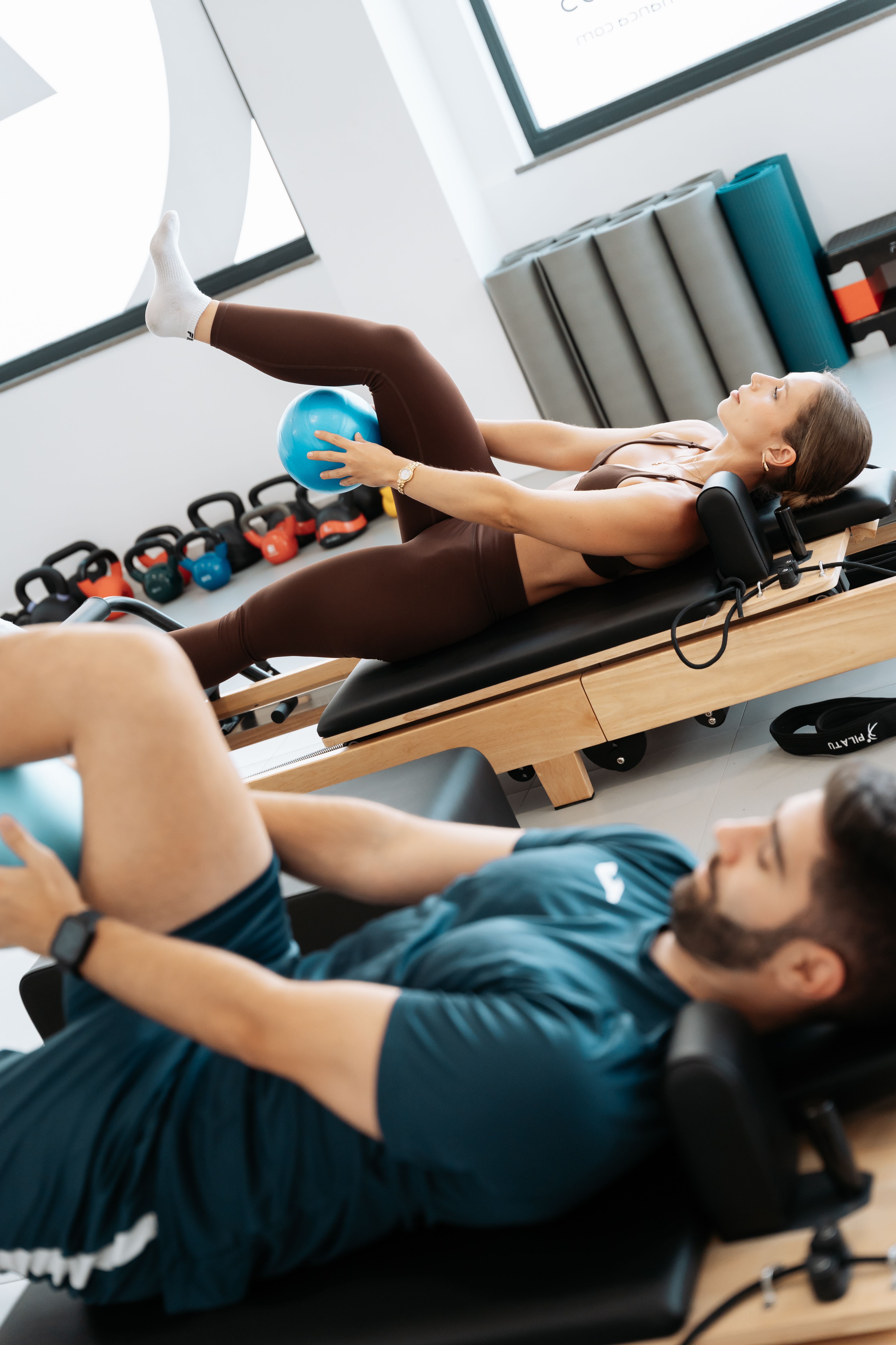 Sesión de Pilates máquina en Clínica Recupérate, Salamanca