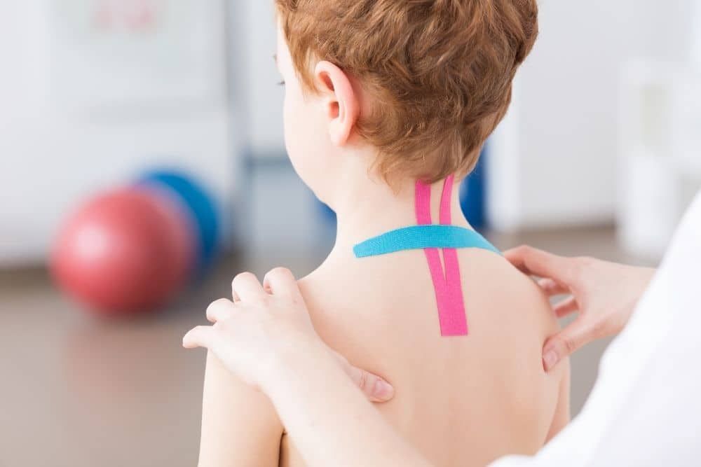 Fisioterapia infantil en Salamanca — kinesiotaping pediátrico