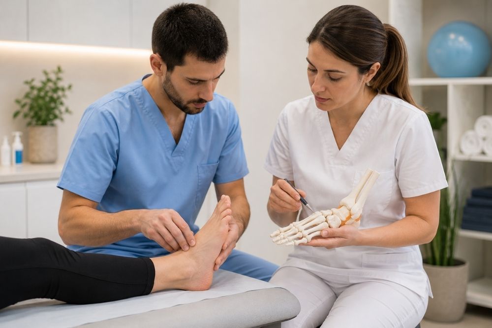 Diferencia entre podólogo y fisioterapeuta | Recupérate