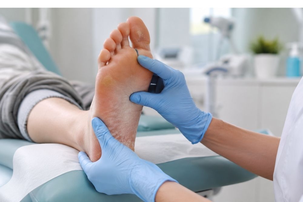 Durezas en los pies / Clínica de fisioterapia Recupérate