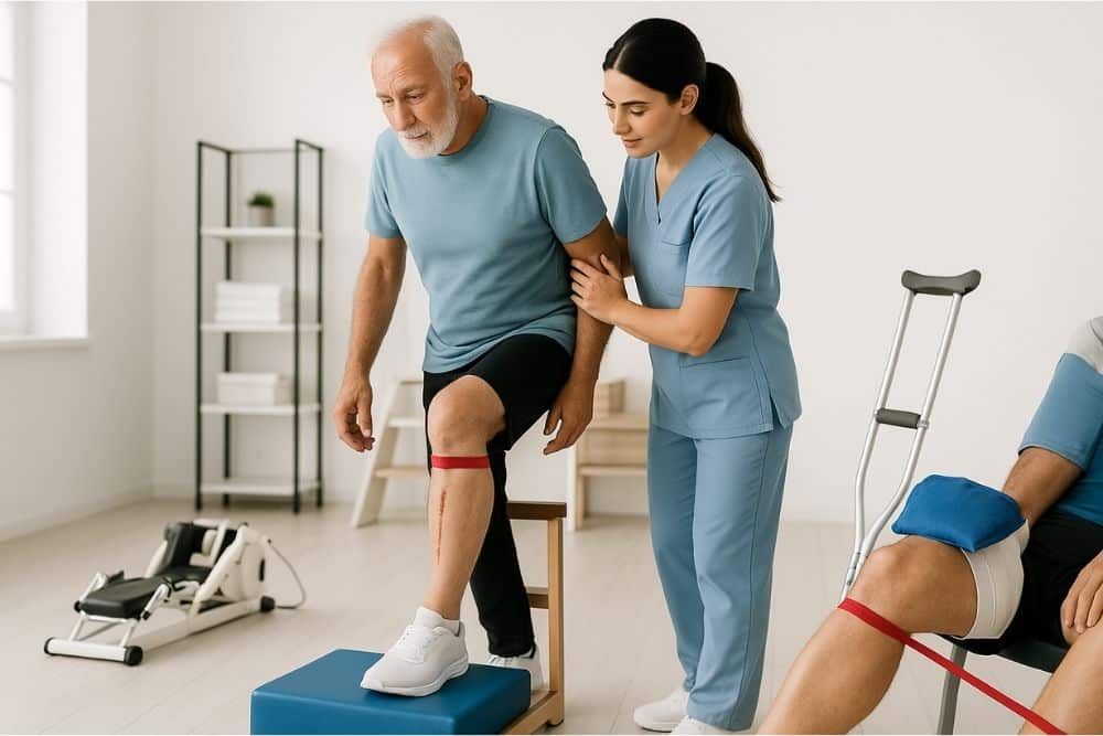 Recuperación de la operación de rodilla: claves para volver a tu vida diaria | Clínica Recupérate en Salamanca