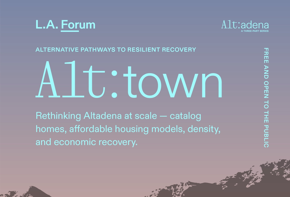 Alt:town - Alternative Pathways to Resilient Recovery