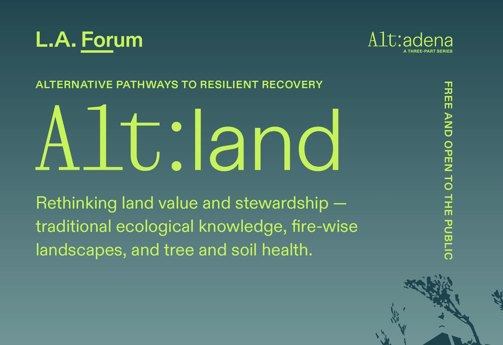 Alt:land - Alternative Pathways to Resilient Recovery