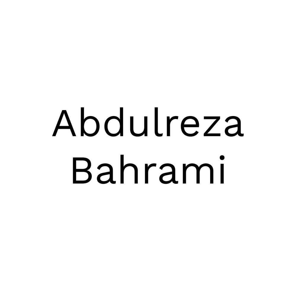 Abdulreza Bahrami
