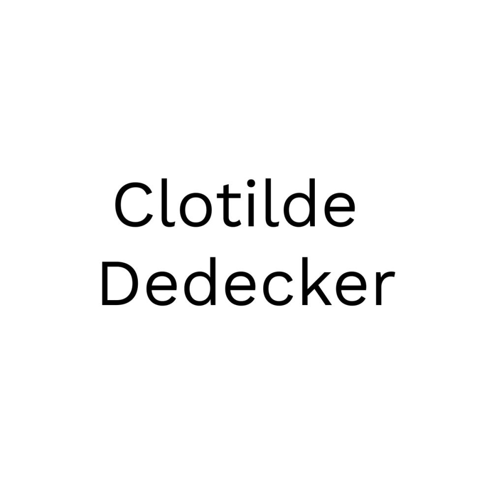 Clotilde Dedecker